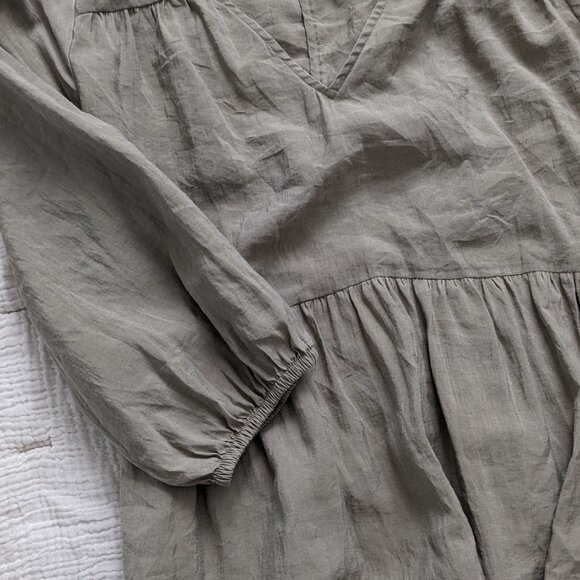 Zara Tiered Swing Mini Dress - Picture 2 of 2